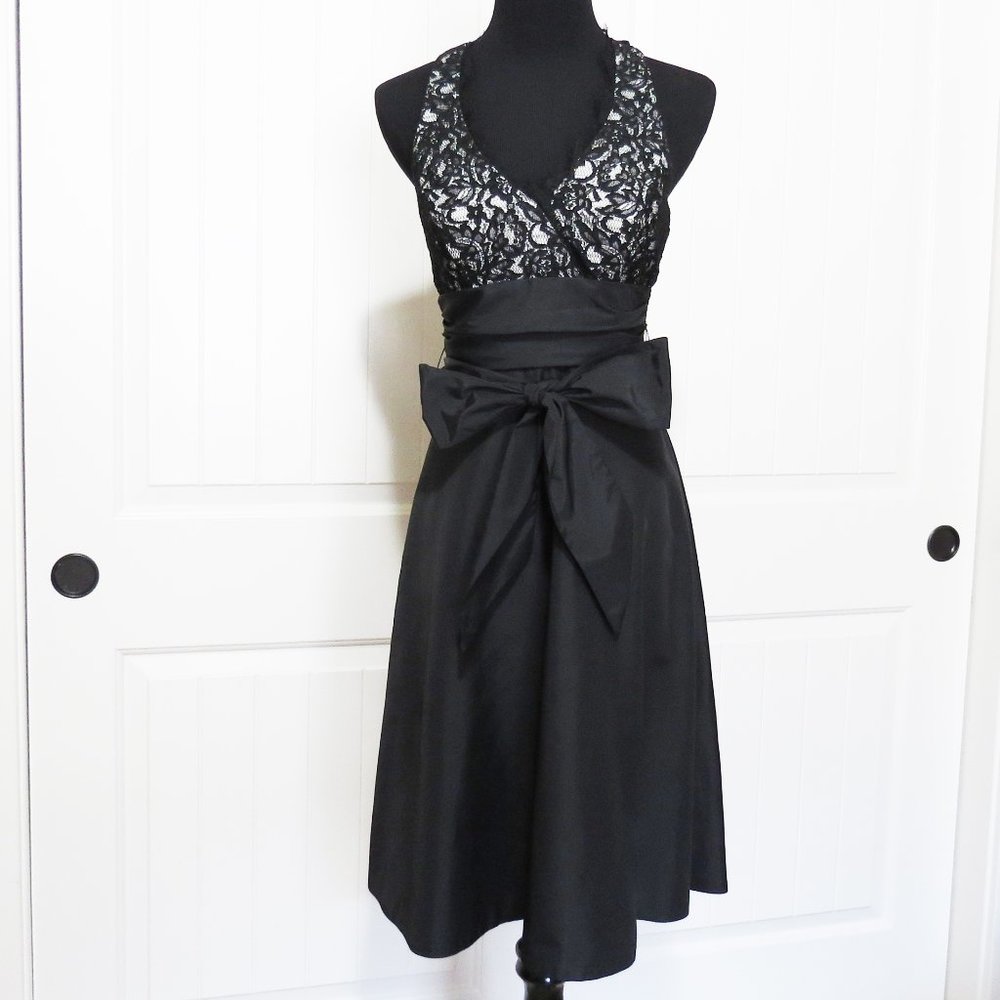 White House Black Market Formal Halter Prom Dress